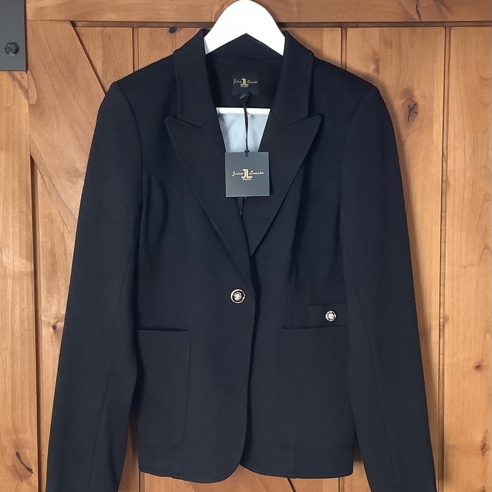 NWT Jules & Leopoldo Black Blazer SP